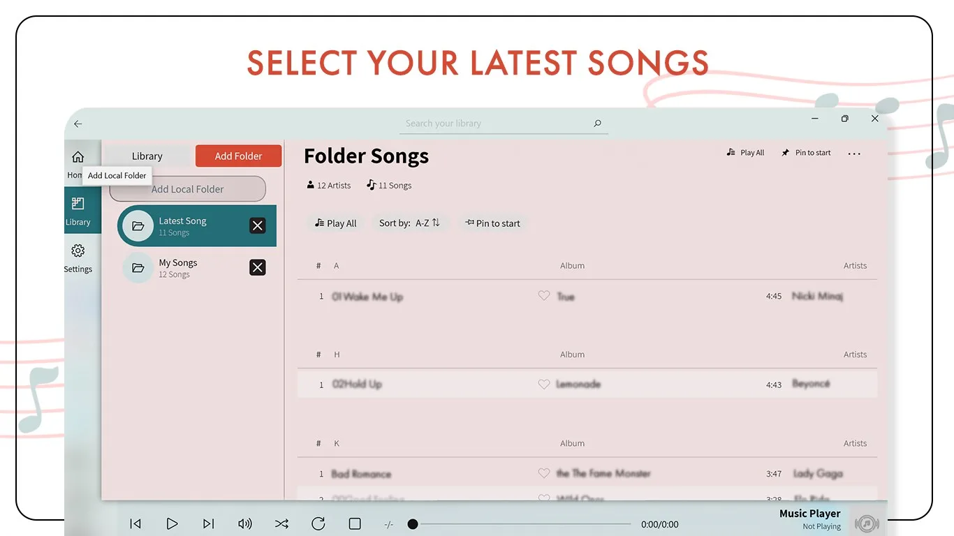 Music Player - MP3 Audio Player screenshot 2
