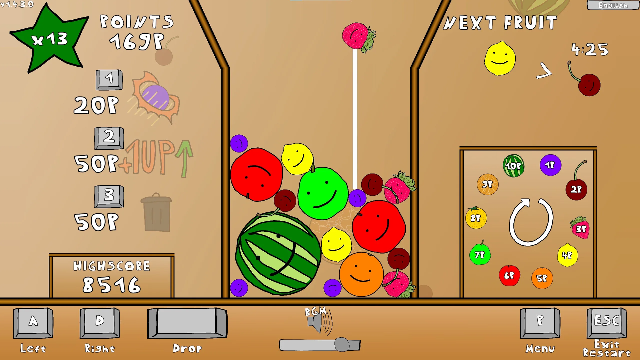 Watermelon Game screenshot 2