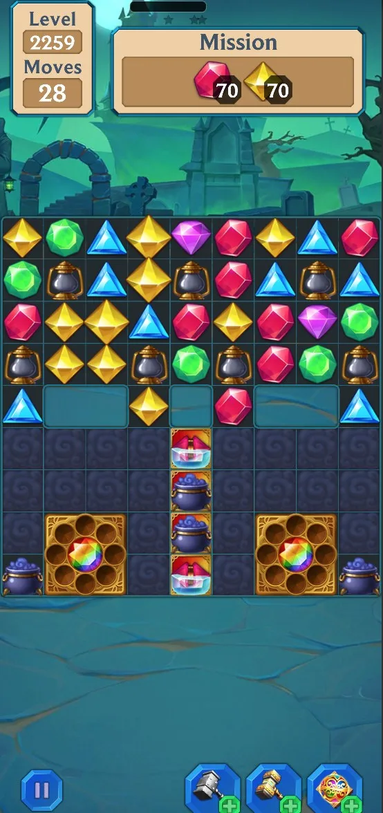 Magic Quest - Match 3 Jewel screenshot 3
