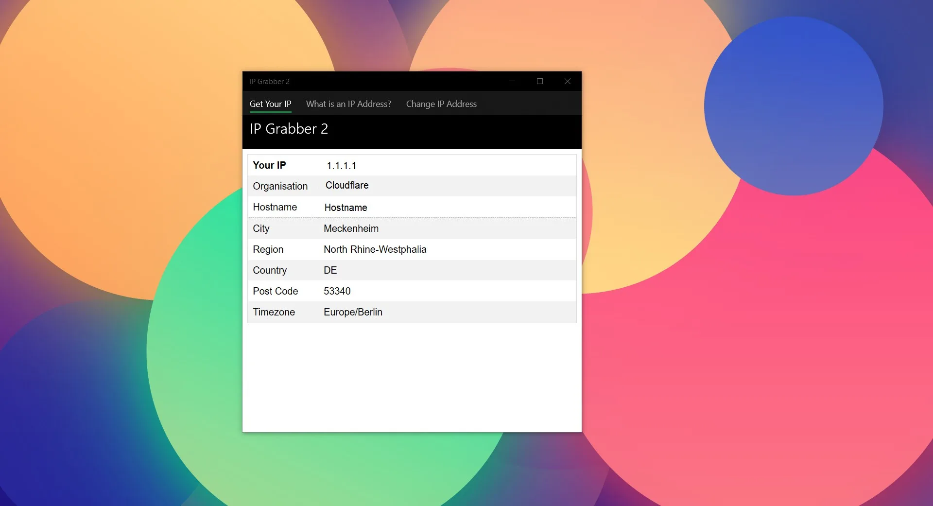 IP Grabber 2 screenshot 2