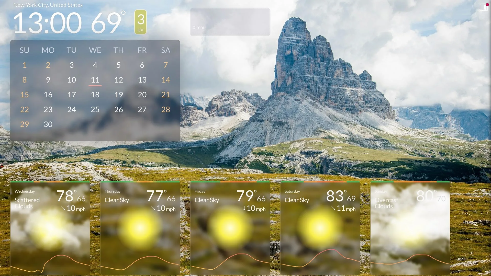 Zima Weather screenshot 3