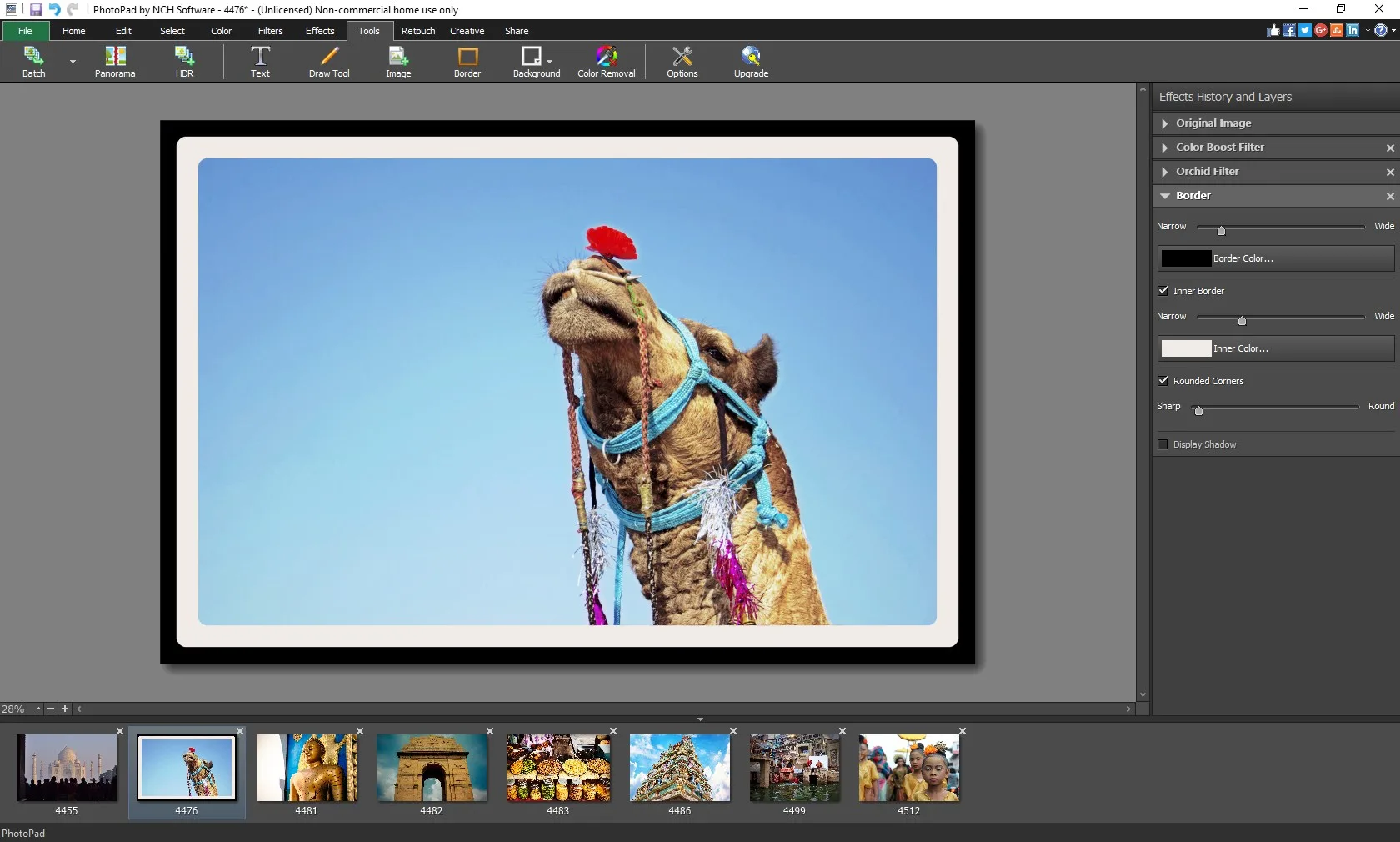 PhotoPad Photo Editor Express Edition screenshot 2