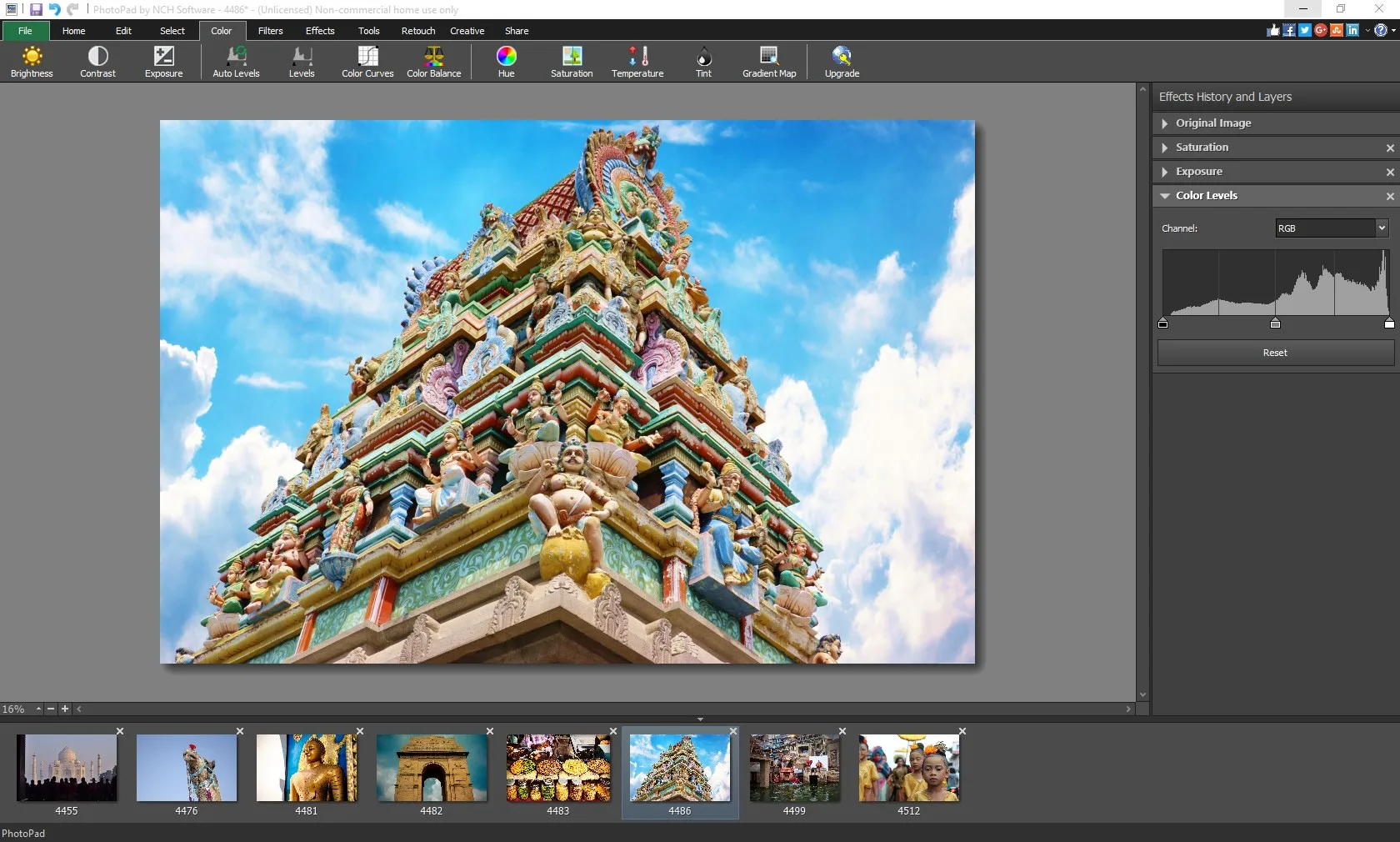 PhotoPad Photo Editor Express Edition screenshot 5