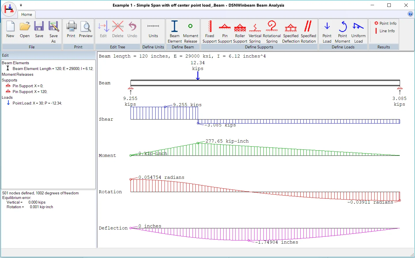 DSNWinbeam screenshot 3
