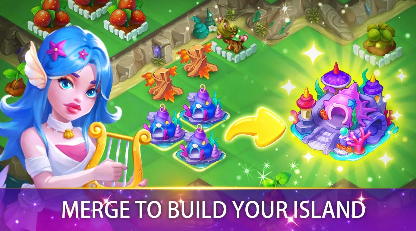 Merge Island Adventure screenshot 1