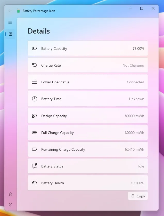 Battery Percentage Icon screenshot 5