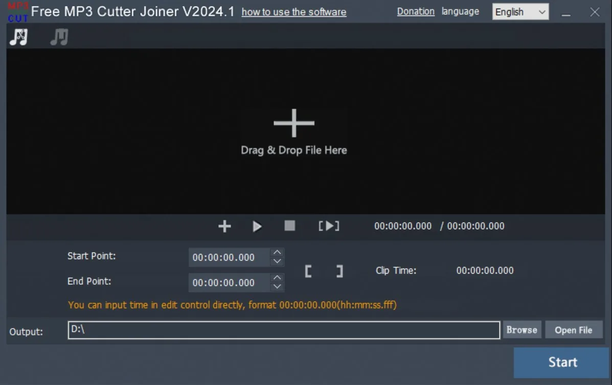 Free MP3 Cutter Joiner screenshot 2