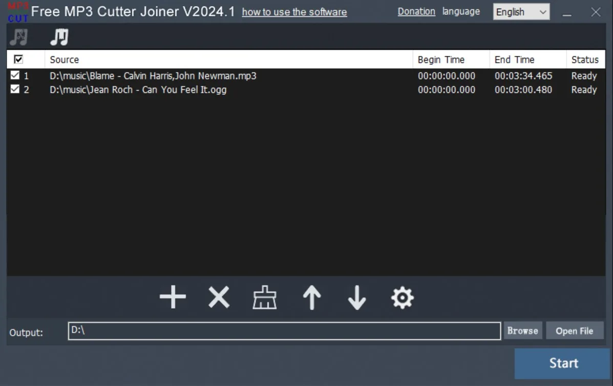 Free MP3 Cutter Joiner screenshot 3