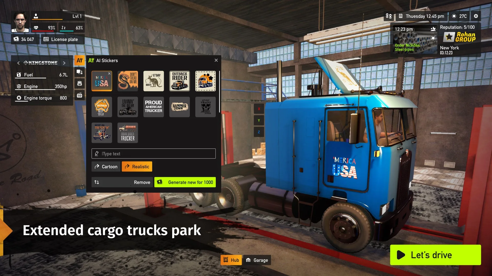 Truck Simulator - Car Parking & Driving screenshot 2