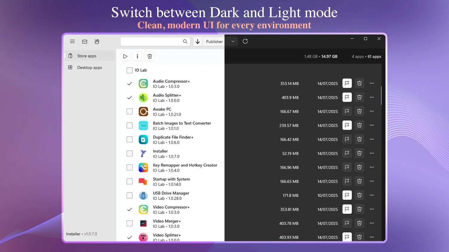 Installer - Bulk Uninstaller & Startup Manager screenshot 4