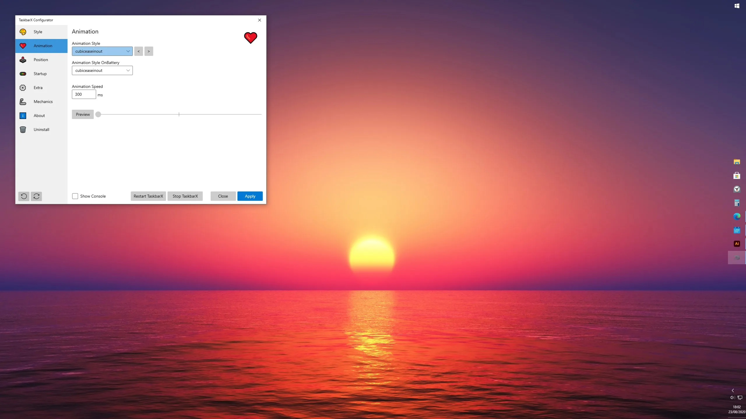 TaskbarX screenshot 3