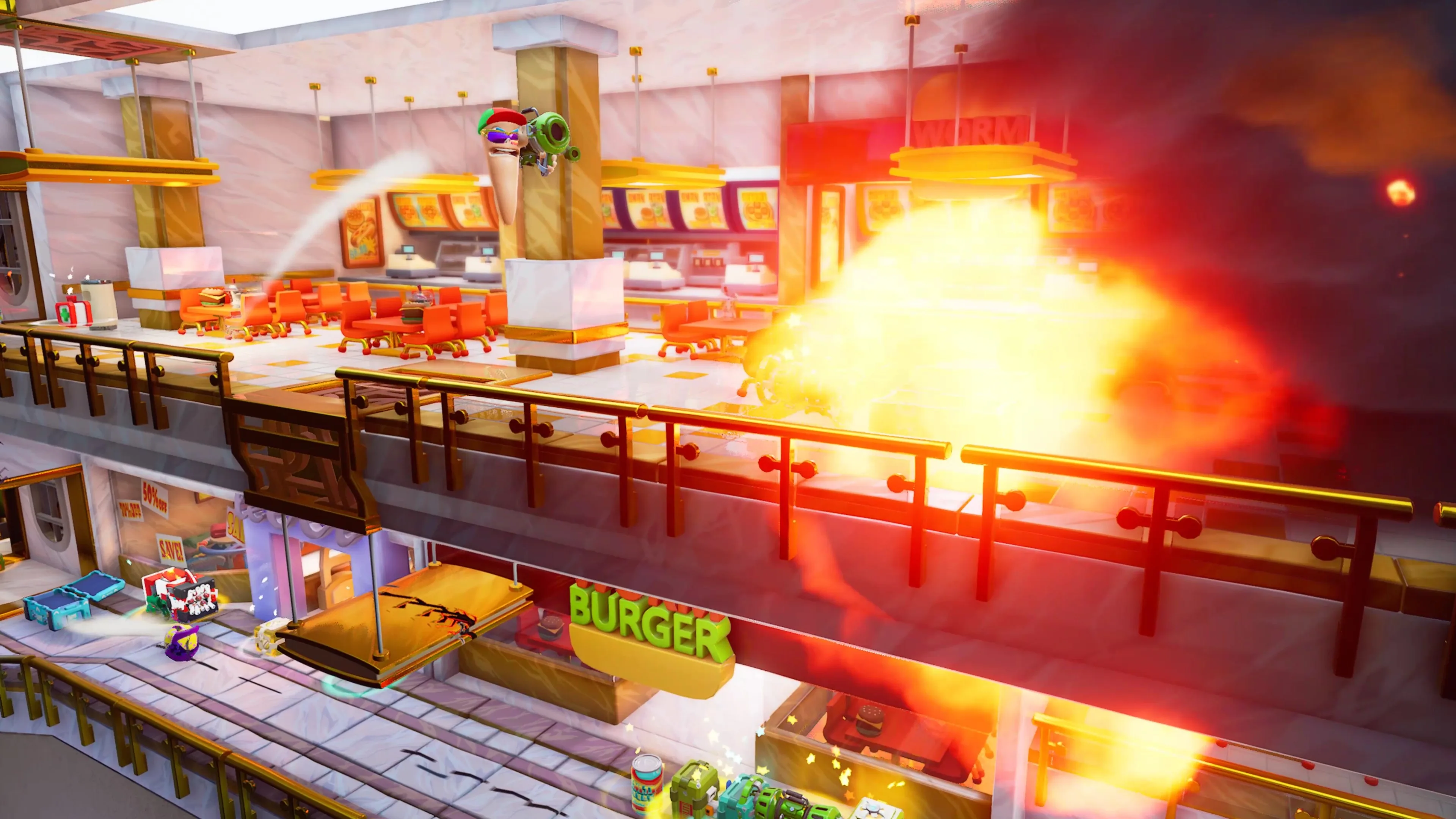 Worms Rumble screenshot 2
