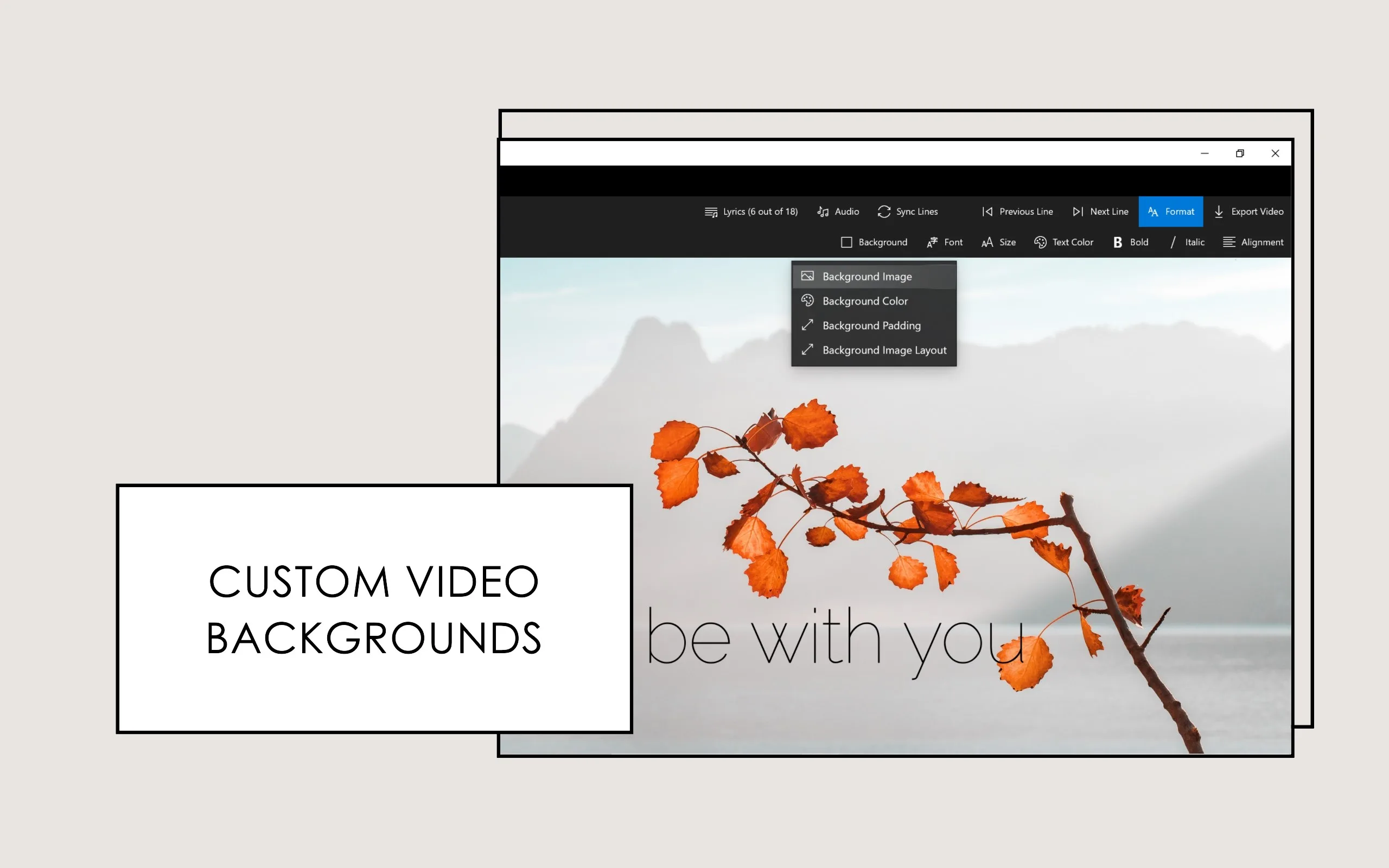 Animated Text Studio - Lyric Video Maker screenshot 3