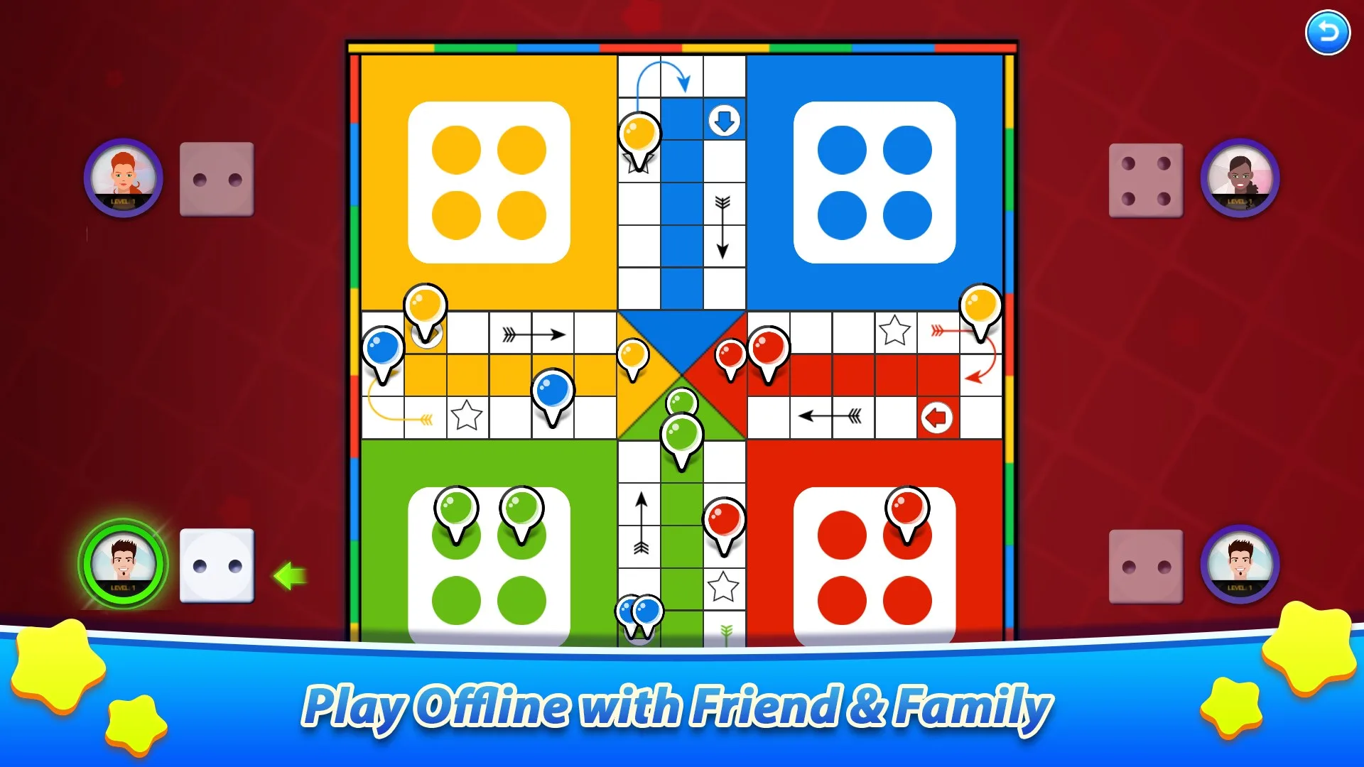 Ludo Stars! screenshot 1