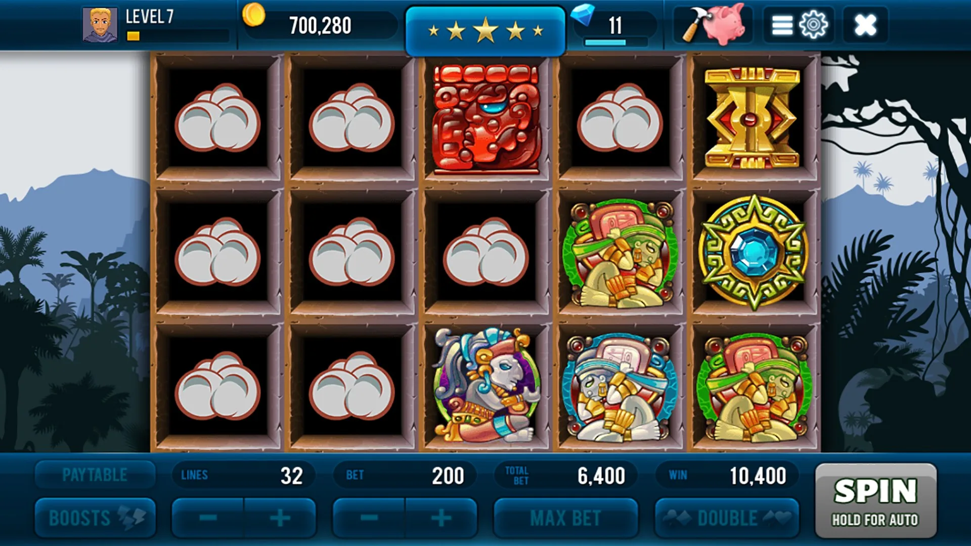 Aztec Lost Empire Slots - Vegas Casino Game screenshot 1