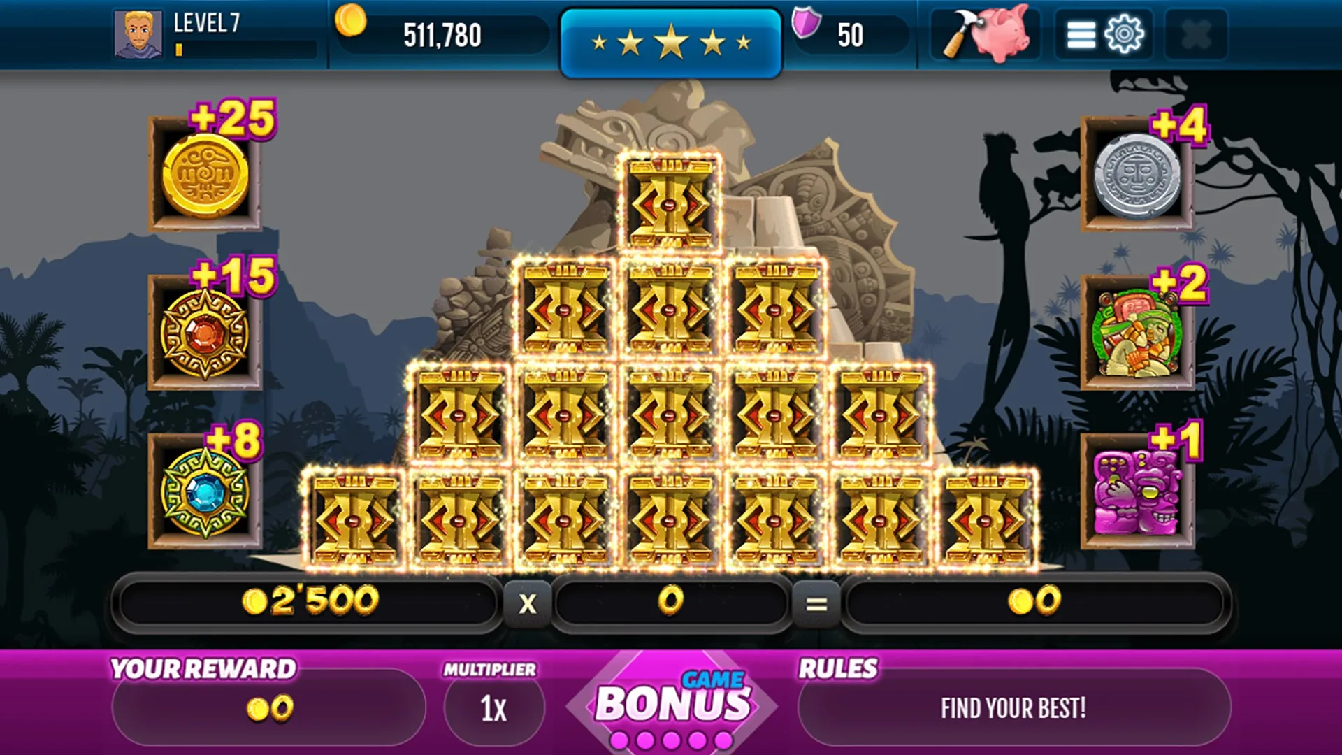 Aztec Lost Empire Slots - Vegas Casino Game screenshot 3