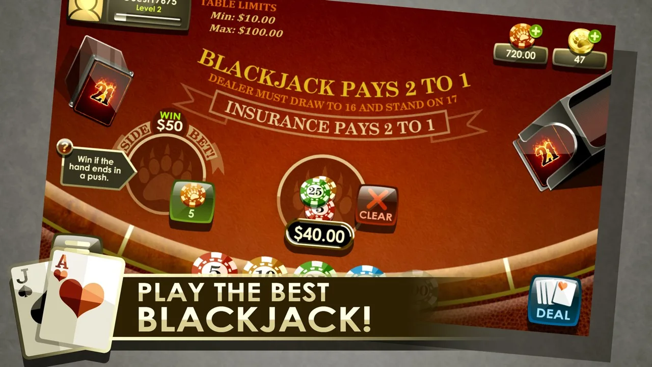 Blackjack Royale screenshot 3