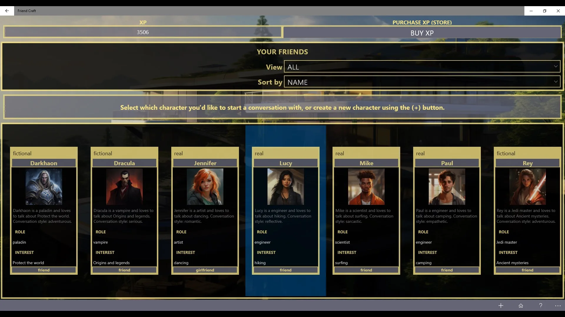 Friends Craft: Characters AI screenshot 2
