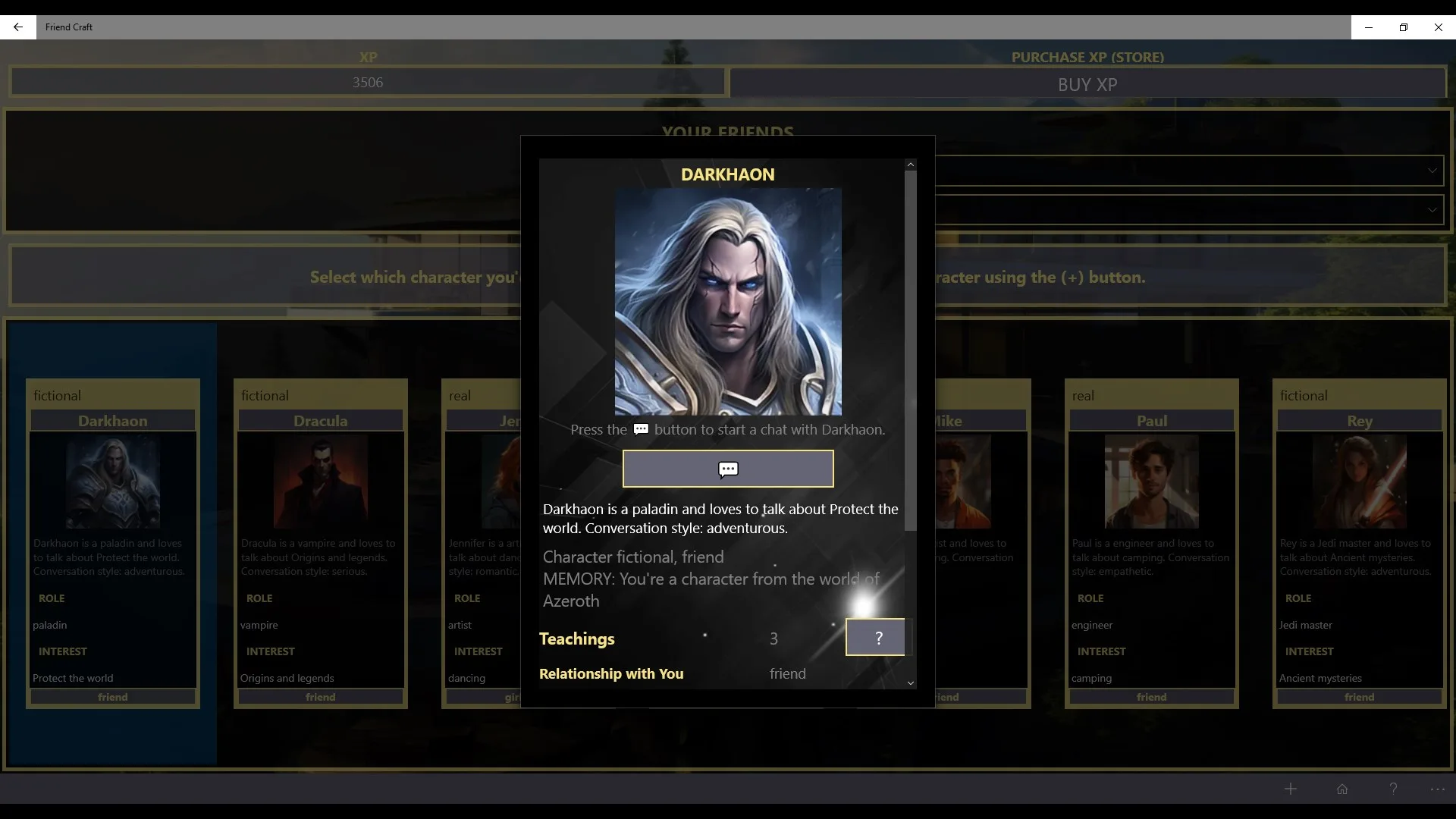 Friends Craft: Characters AI screenshot 3