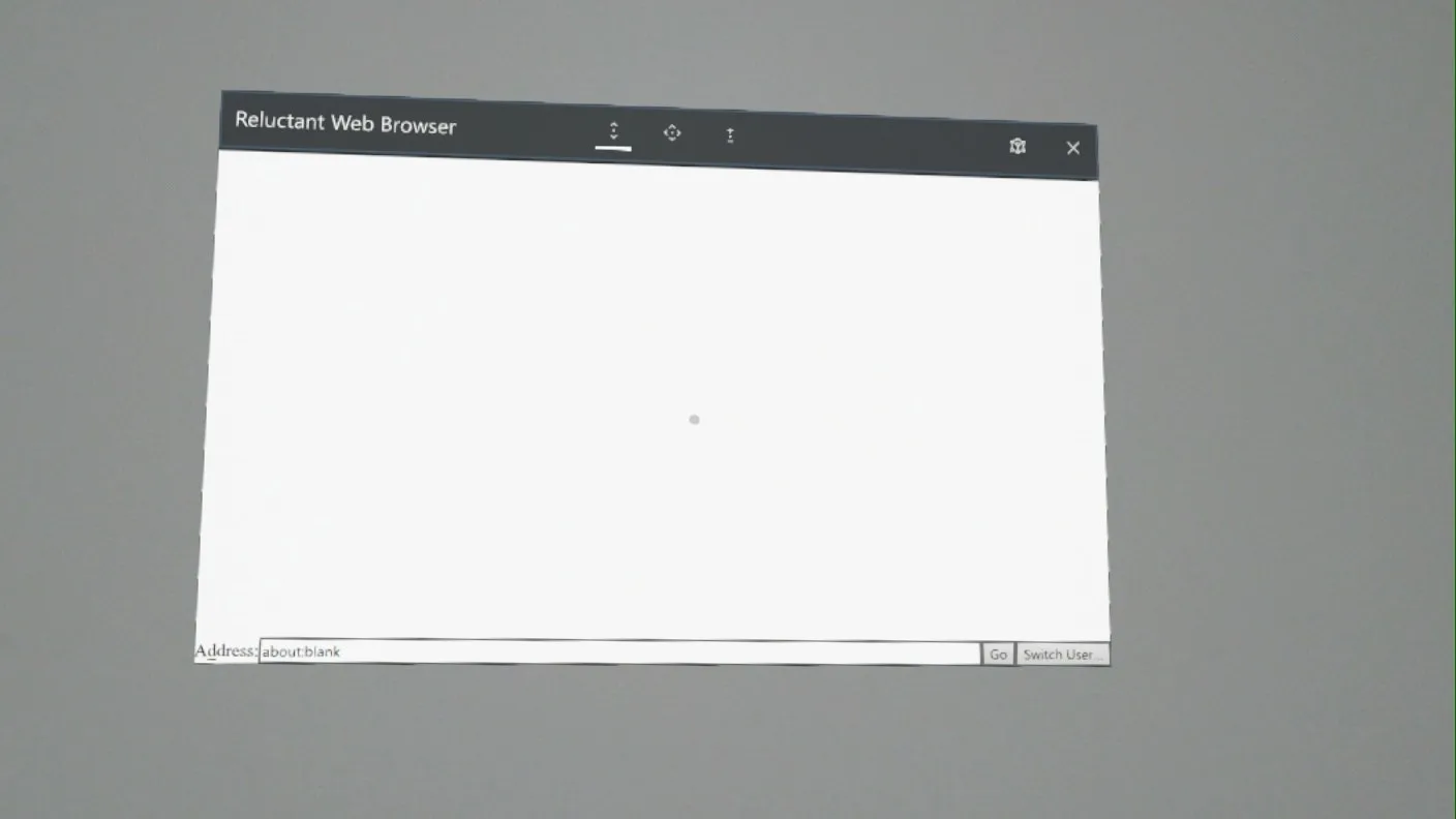 Reluctant Web Browser screenshot 4