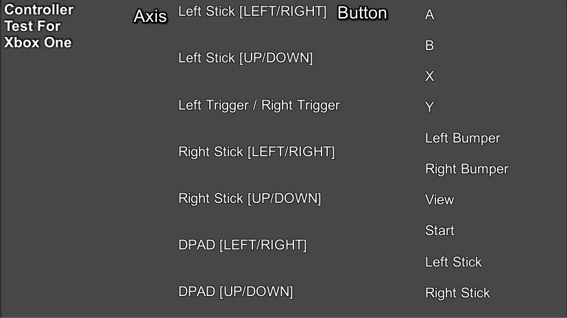 Xbox One Controller Tester screenshot 1