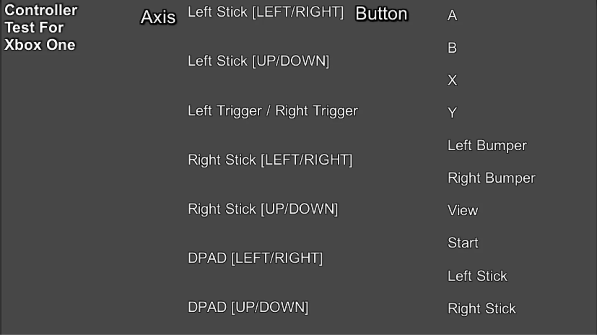 Xbox One Controller Tester screenshot 2