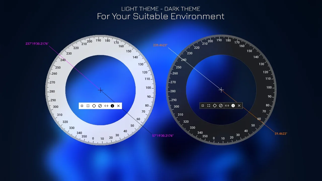 Measure Angle on Screen - Pissa Ruler screenshot 4