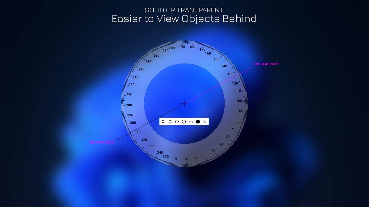 Measure Angle on Screen - Pissa Ruler screenshot 5