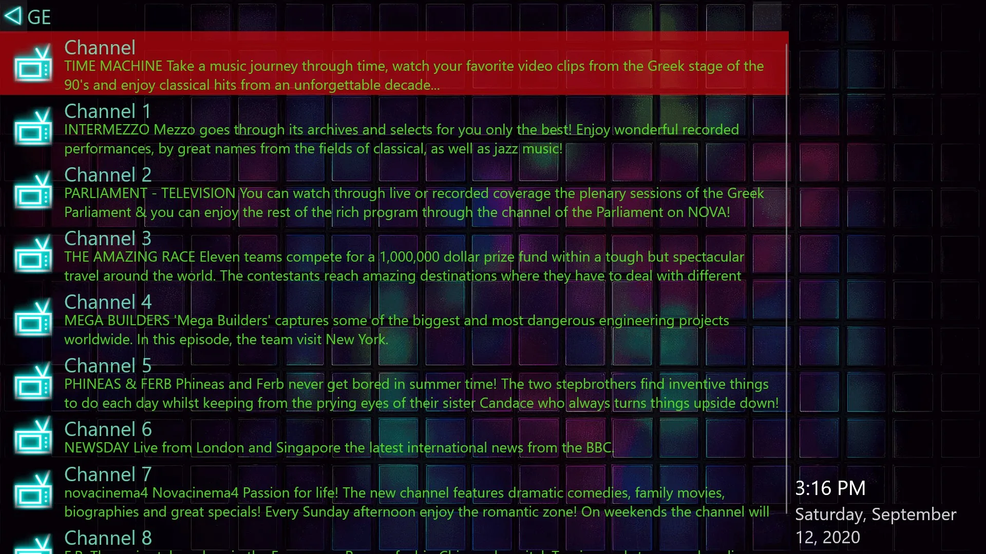 ProgTV UWP screenshot 4