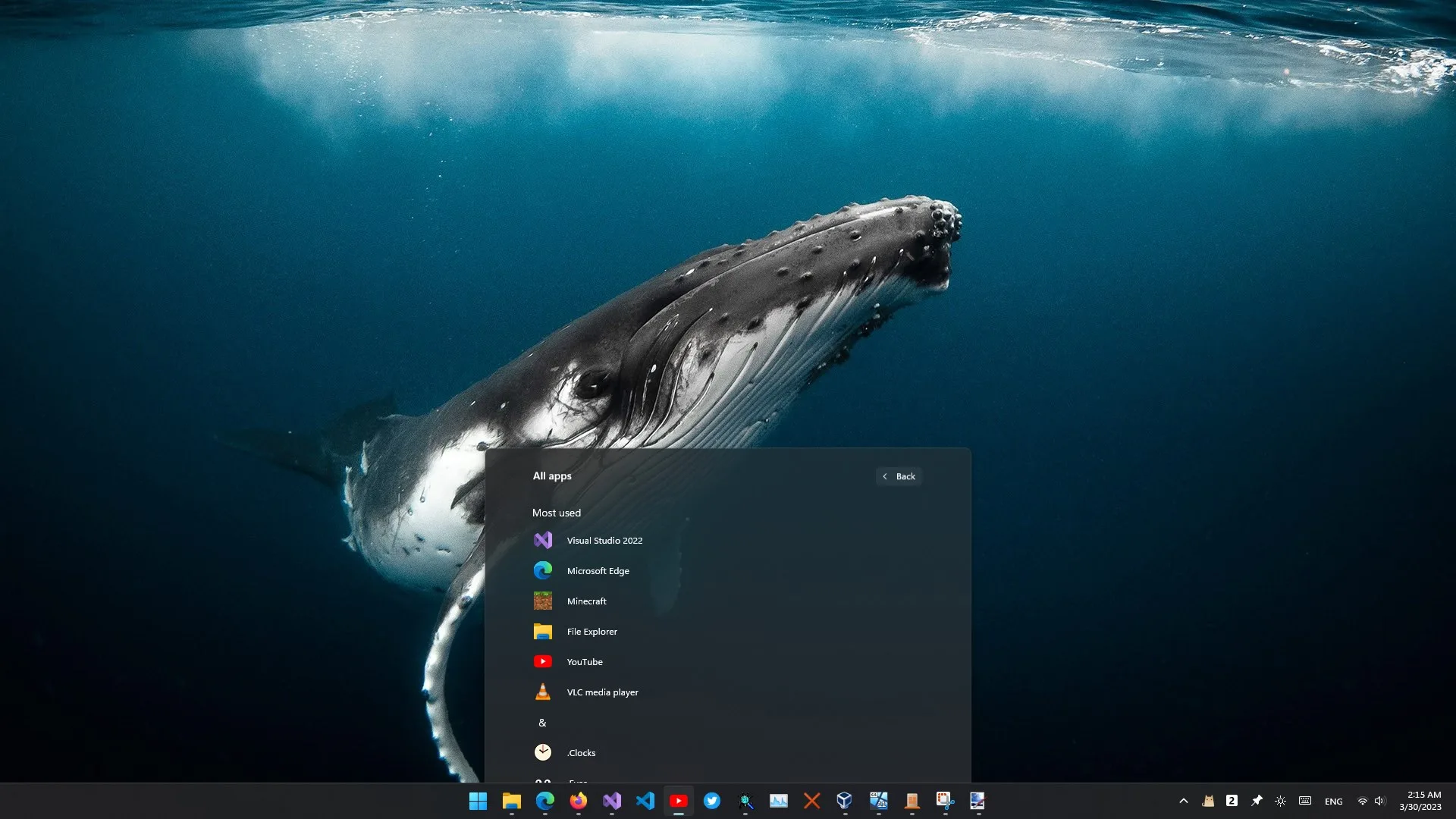 Power Start Menu screenshot 5