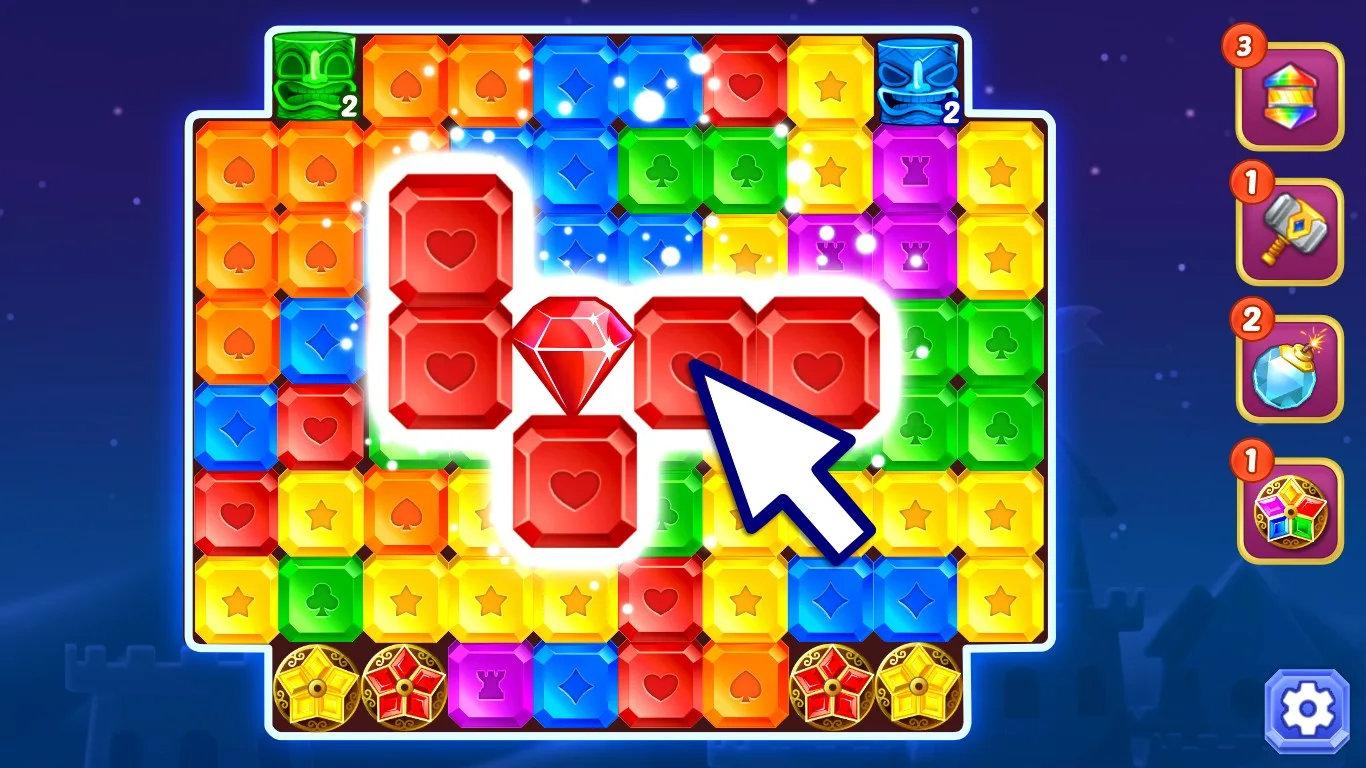 Jewel Gem - Blast Match 3 Jewel Game screenshot 2