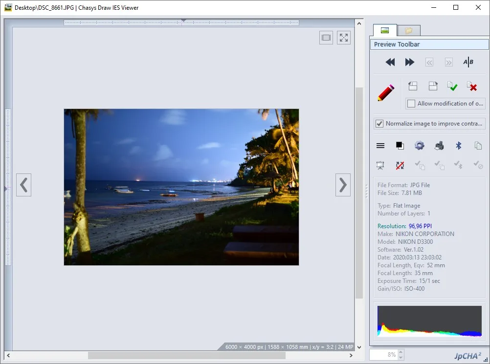 Chasys Photo: Editor, Viewer and Converter screenshot 2