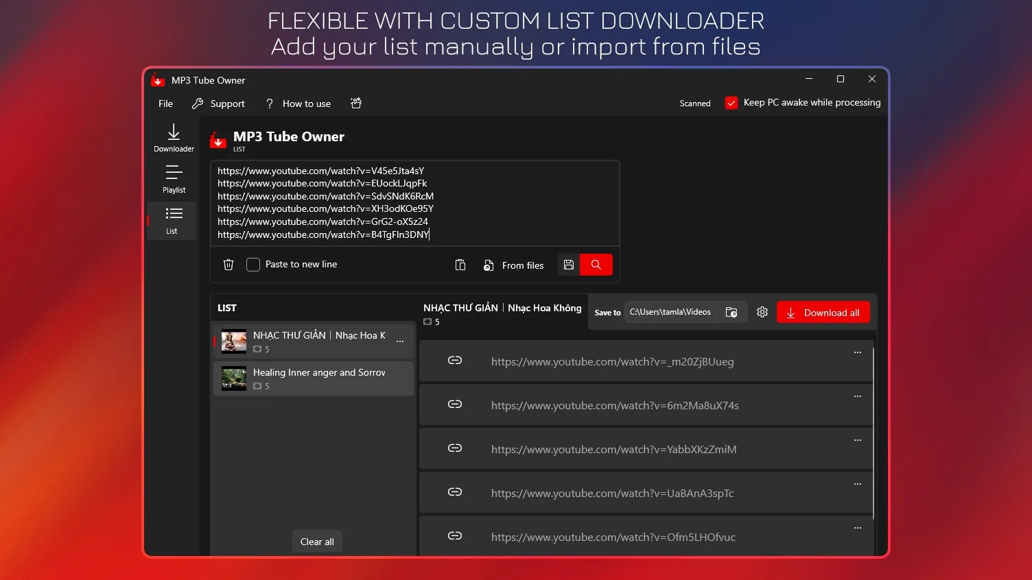MP3 Downloader - MP3 Tube Owner screenshot 3