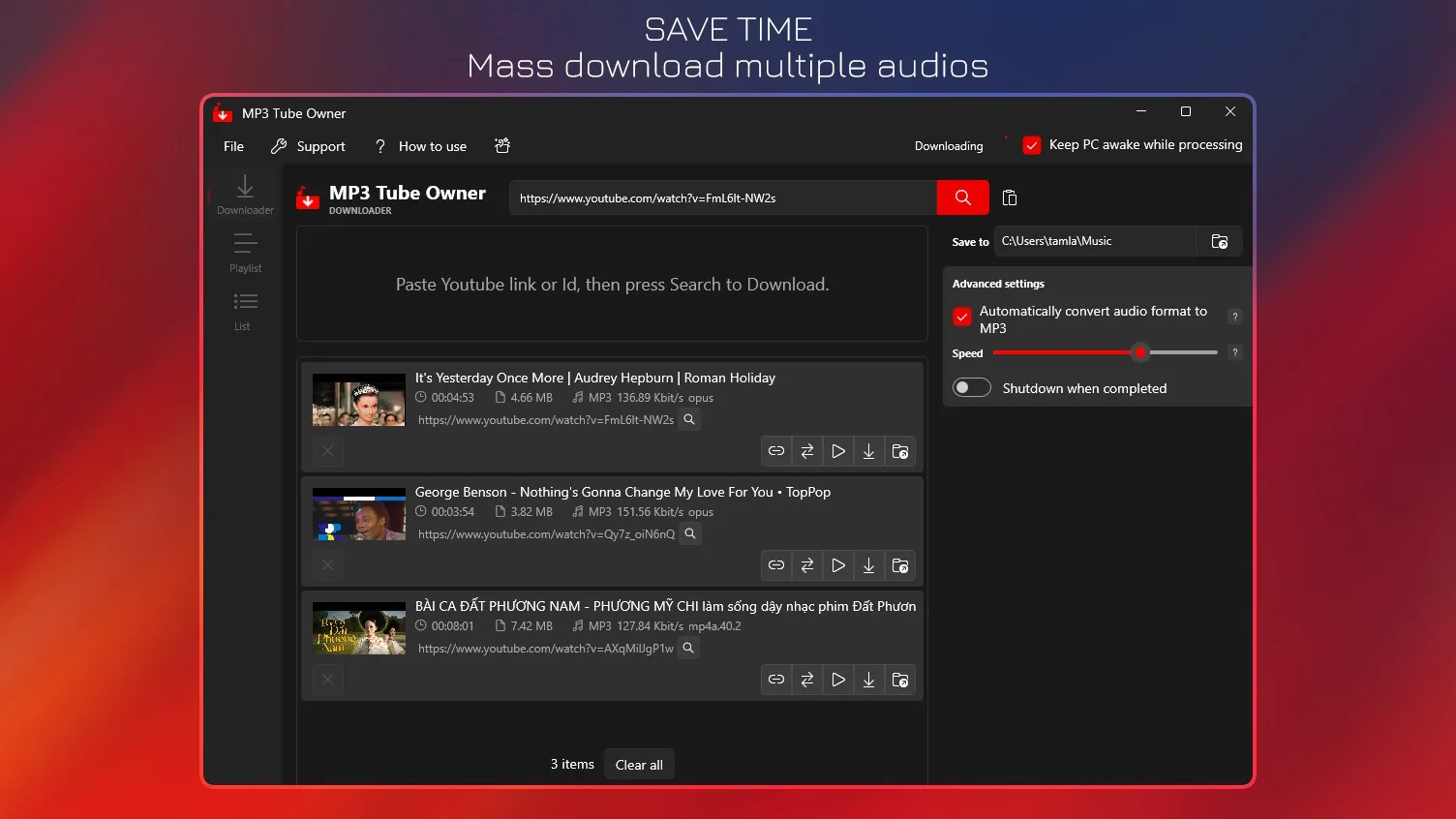 MP3 Downloader - MP3 Tube Owner screenshot 4