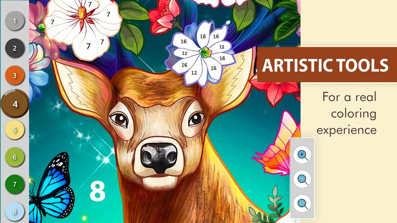 Paint By Numbers - Zen Coloring, Coloring Book screenshot 2