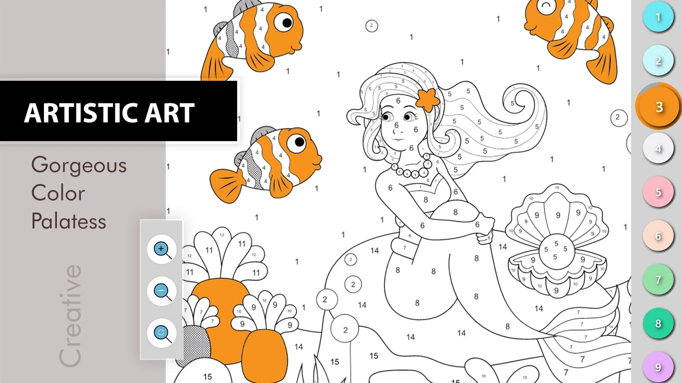 Paint By Numbers - Zen Coloring, Coloring Book screenshot 4