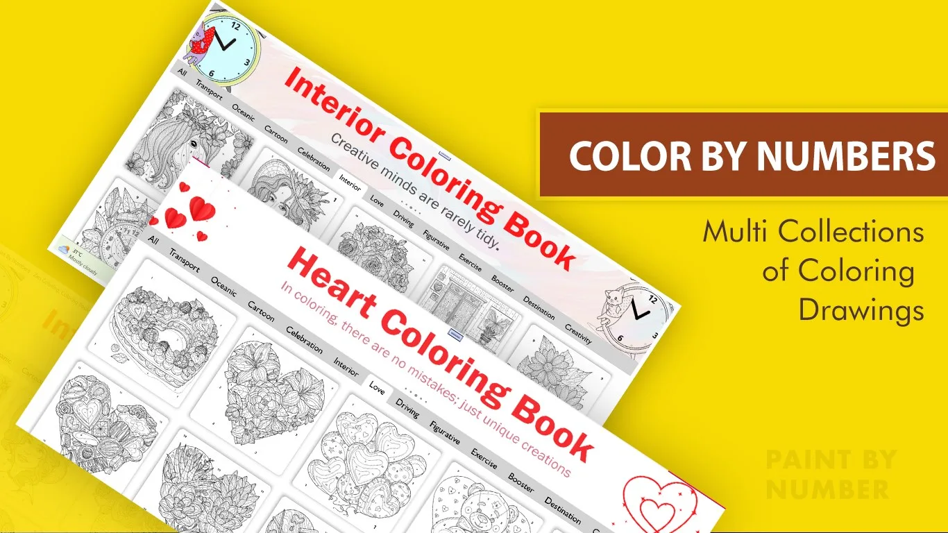 Paint By Numbers - Zen Coloring, Coloring Book screenshot 5
