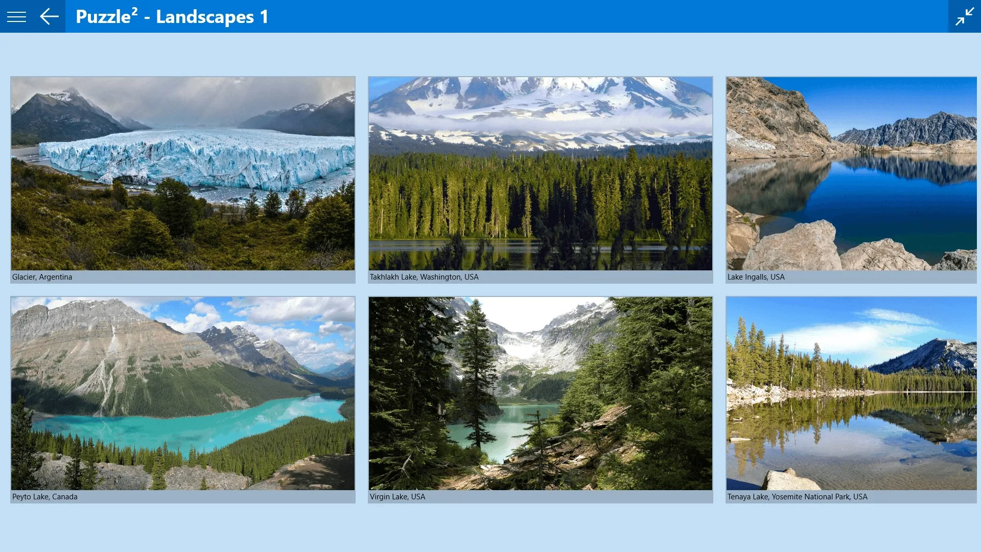 Puzzle² - Landscapes 1 screenshot 5
