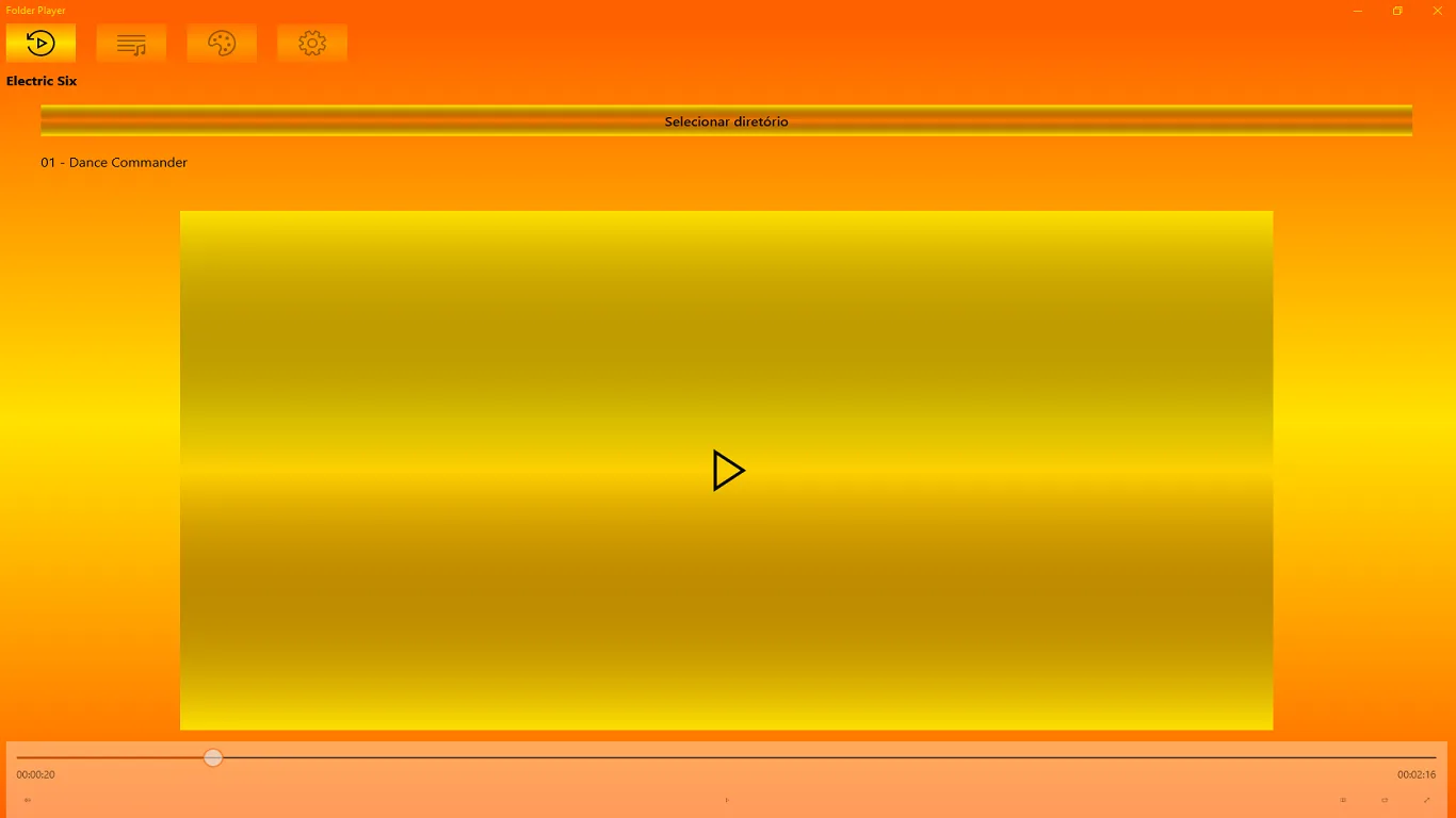 Folder Player screenshot 1