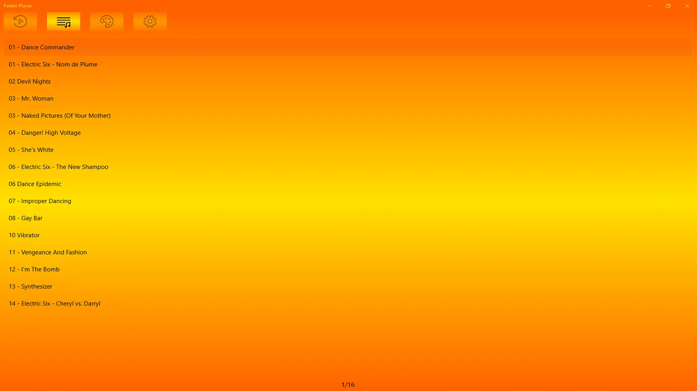 Folder Player screenshot 2
