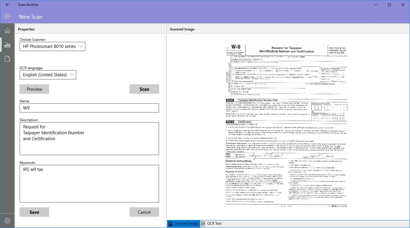 Scan Archive screenshot 3