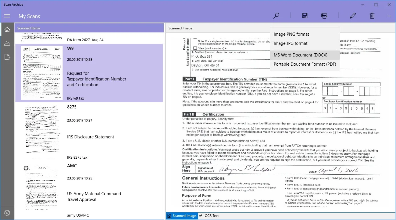 Scan Archive screenshot 4