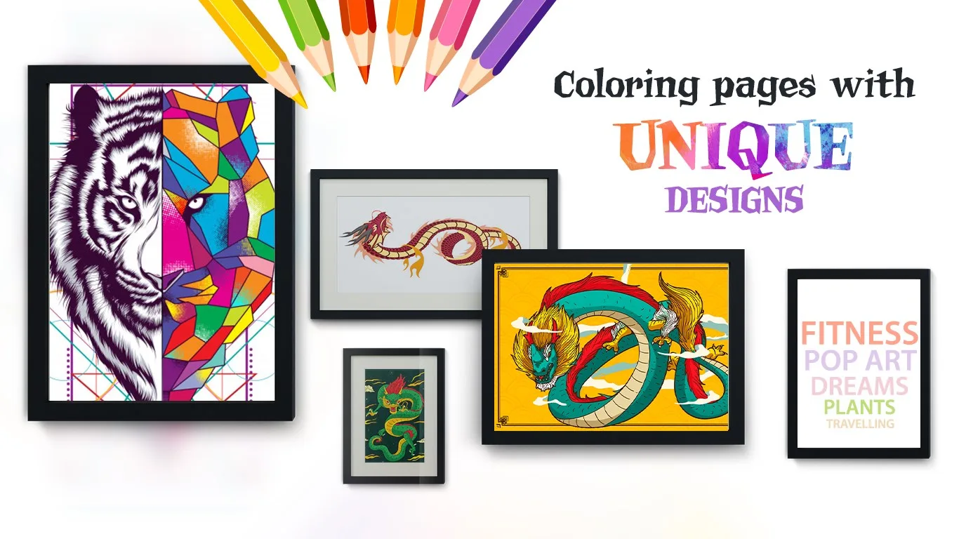 Coloring Book for Mandala - Adults Coloring Book screenshot 1