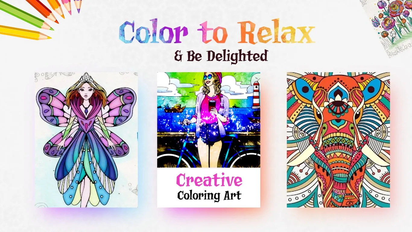 Coloring Book for Mandala - Adults Coloring Book screenshot 2