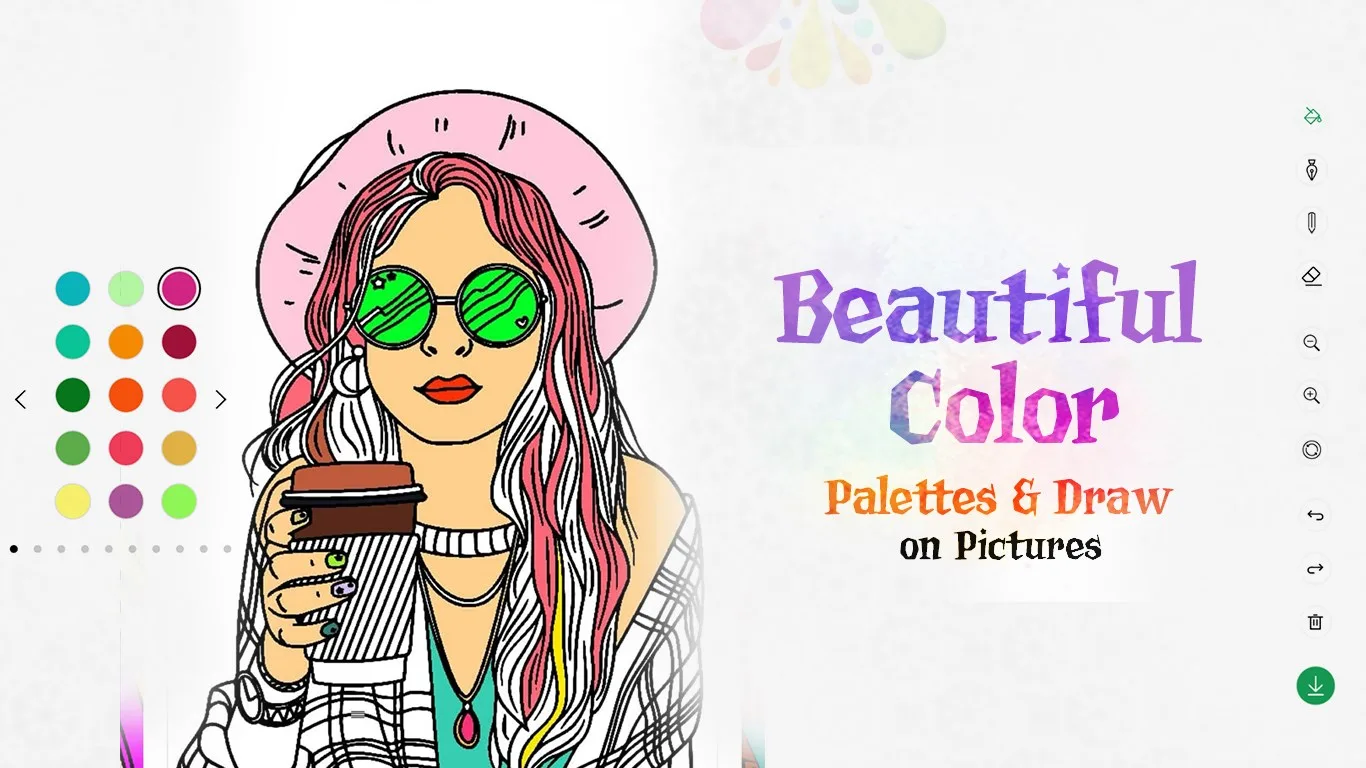 Coloring Book for Mandala - Adults Coloring Book screenshot 3