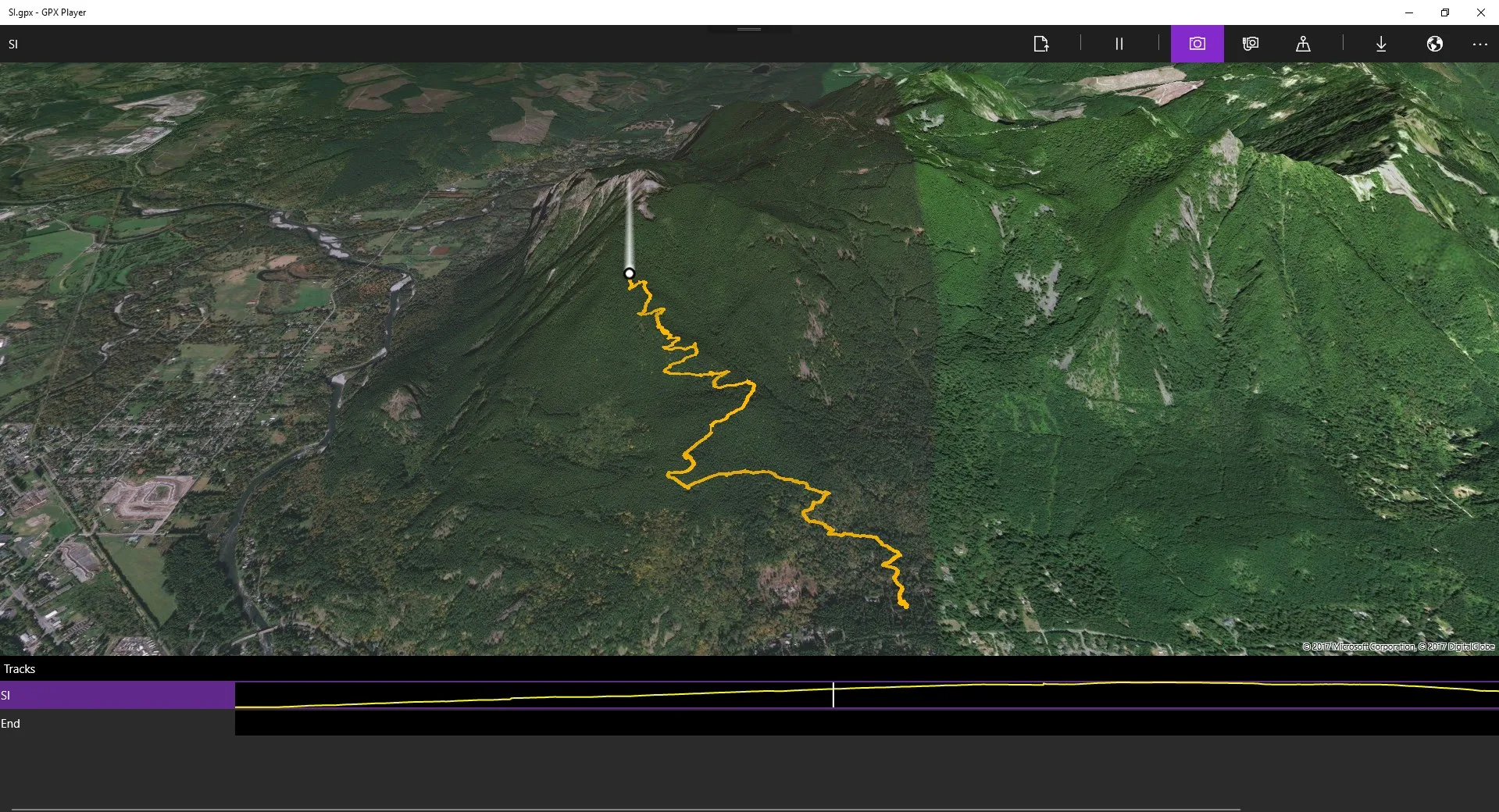 GPX Player screenshot 1