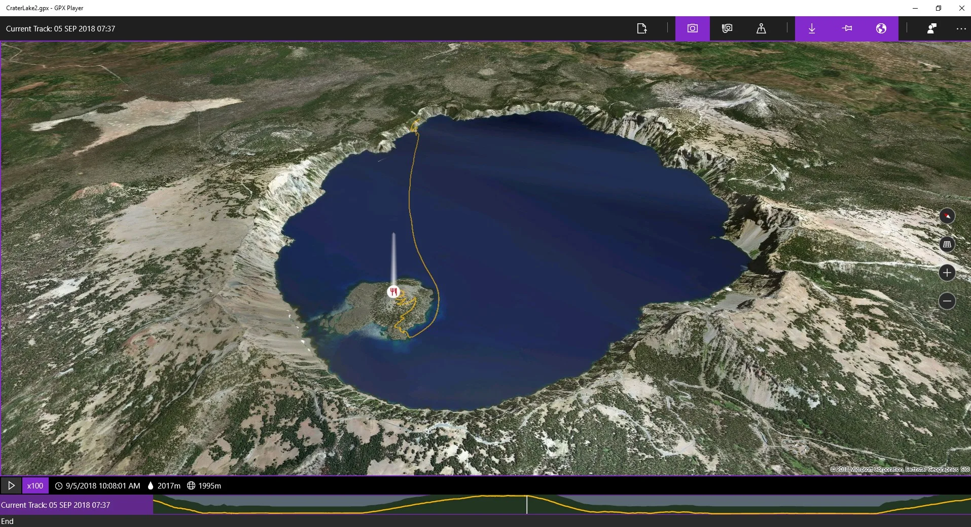 GPX Player screenshot 2