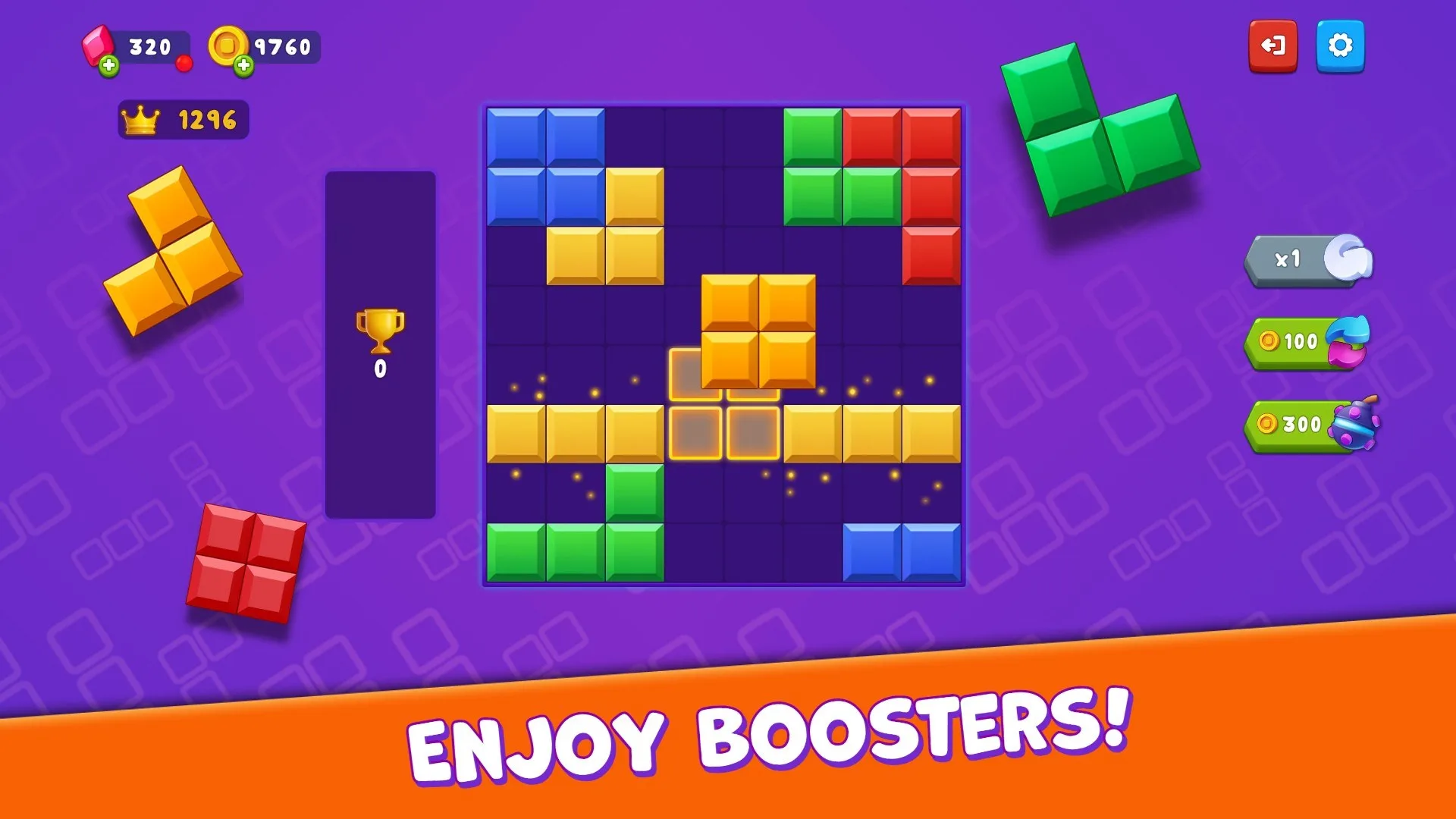 BlockBuster Puzzle screenshot 3