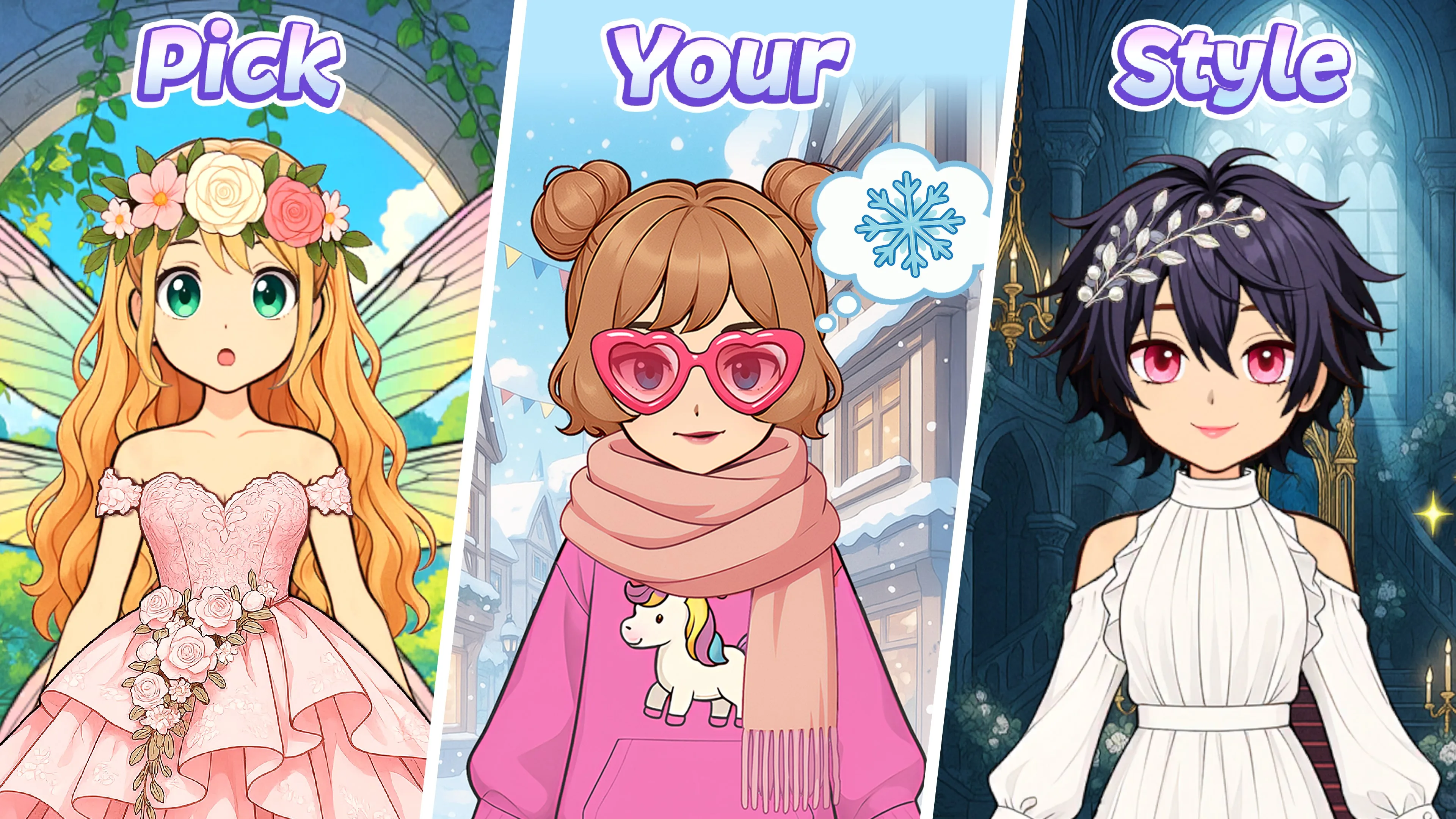 Doll Dress Up Games for Girls: Fashion Makeover screenshot 3