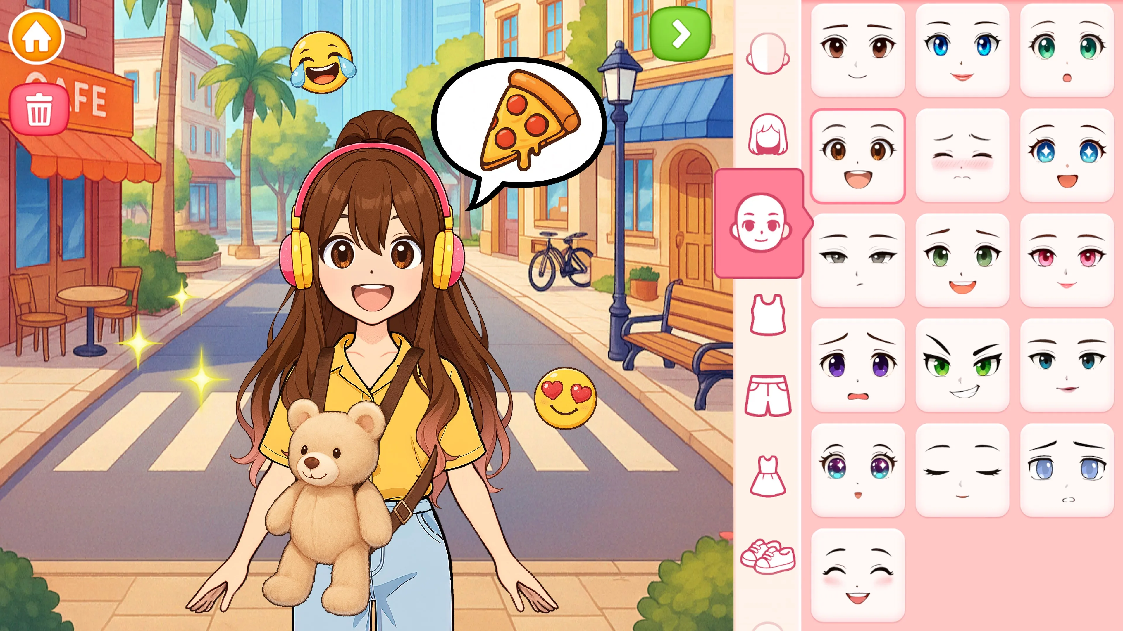 Doll Dress Up Games for Girls: Fashion Makeover screenshot 5